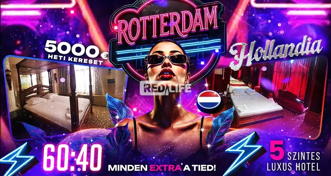 Rotterdam elit erotikus szalonja téged